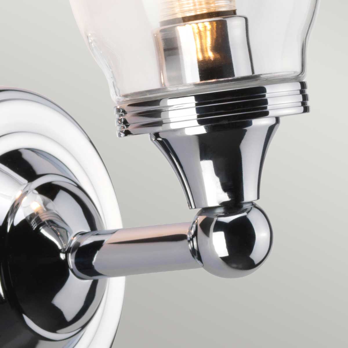 Elstead Austen Wandleuchte Chrom – Detailansicht