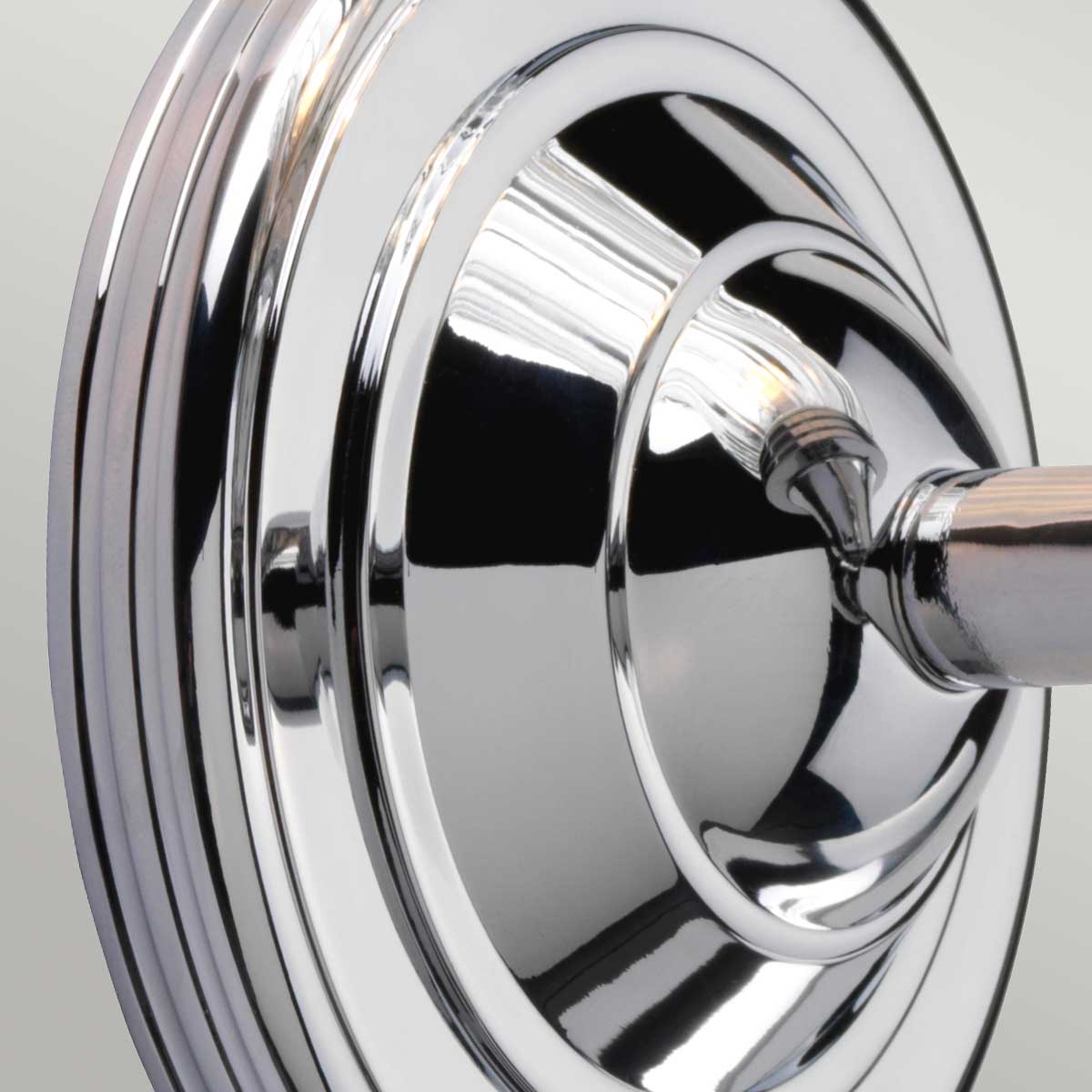 Elstead Austen Wandleuchte Chrom – Wohnambiente