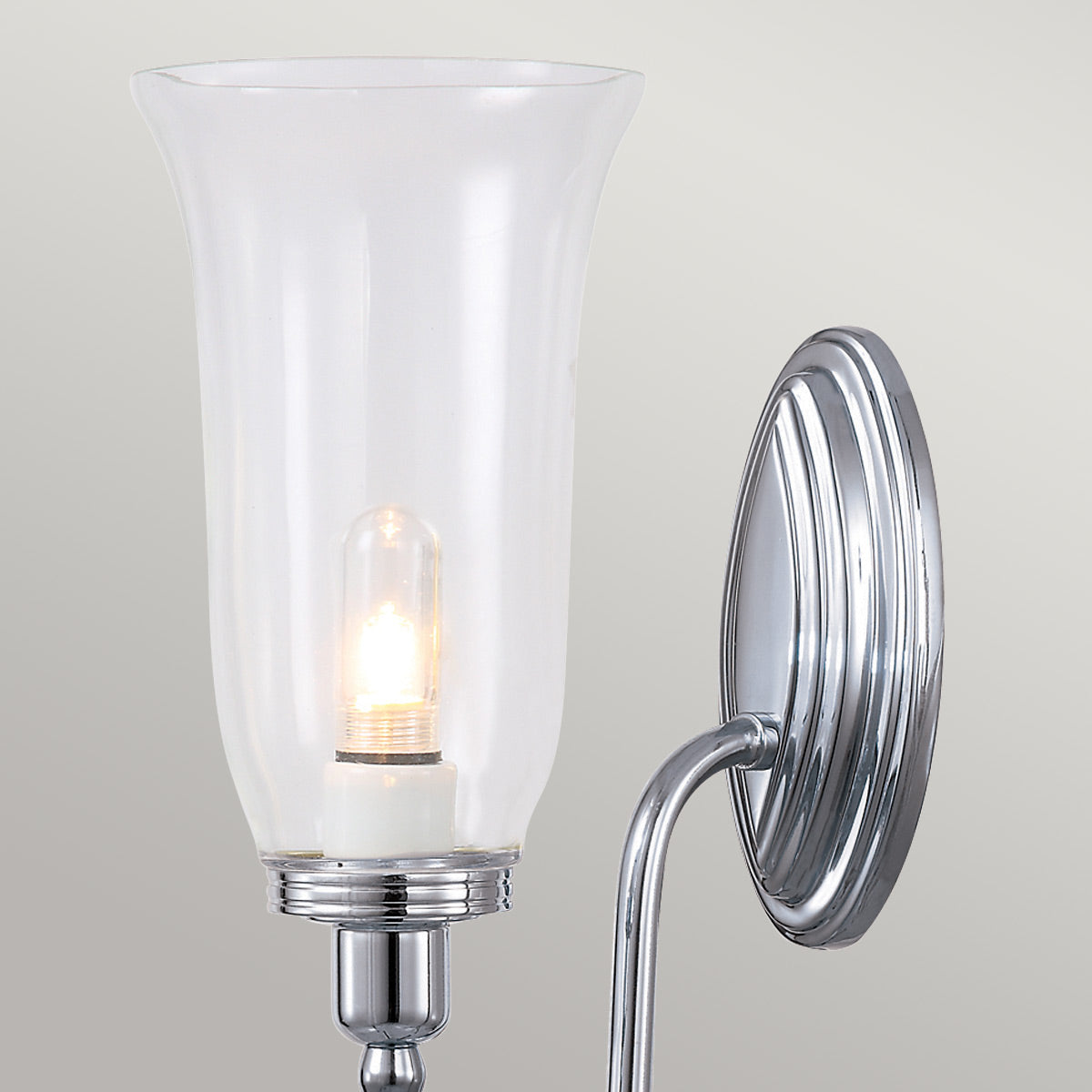 Elstead Blake Wandleuchte Chrom – Detailansicht
