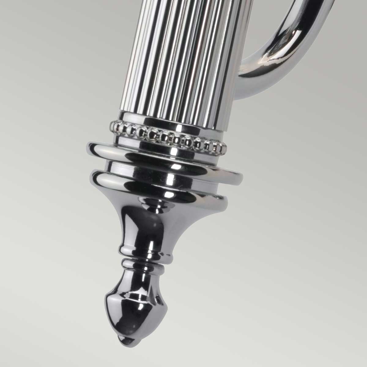 Elstead Carroll Wandleuchte Chrom – Detailansicht
