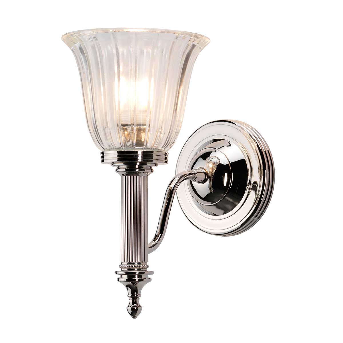 Elstead Carroll Wandleuchte Nickel