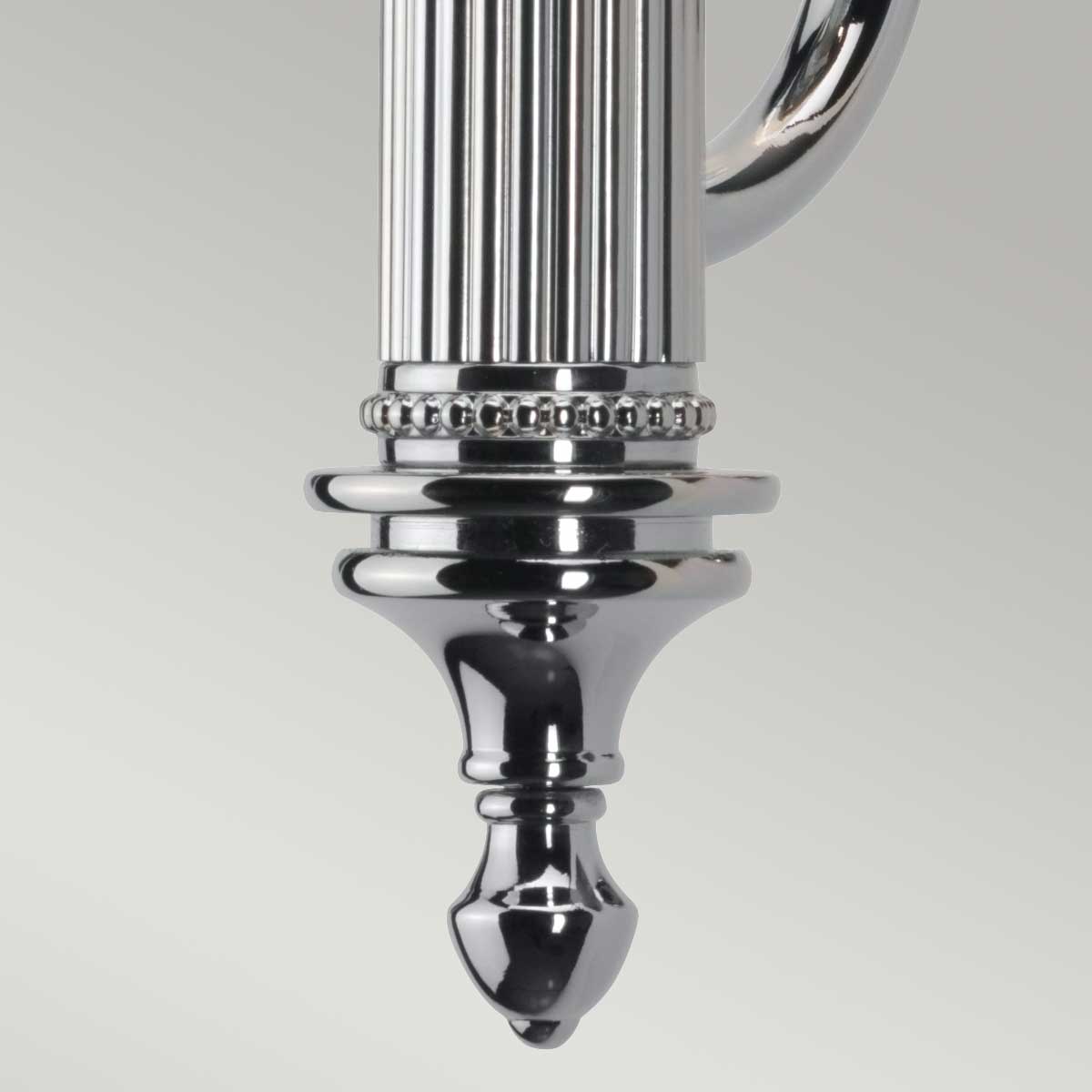 Elstead Carroll Wandleuchte Chrom – Detailansicht