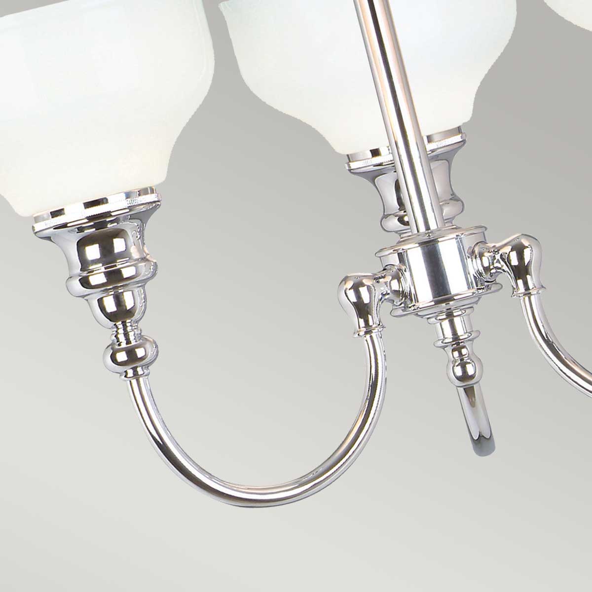 Elstead Cheadle Kronleuchter Chrom – Detailansicht 2