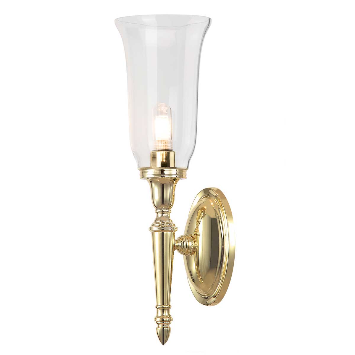 Elstead Dryden Wandleuchte Messing