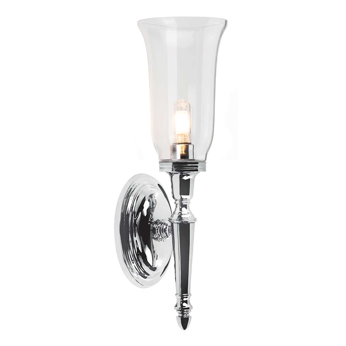 Elstead Dryden Wandleuchte Chrom