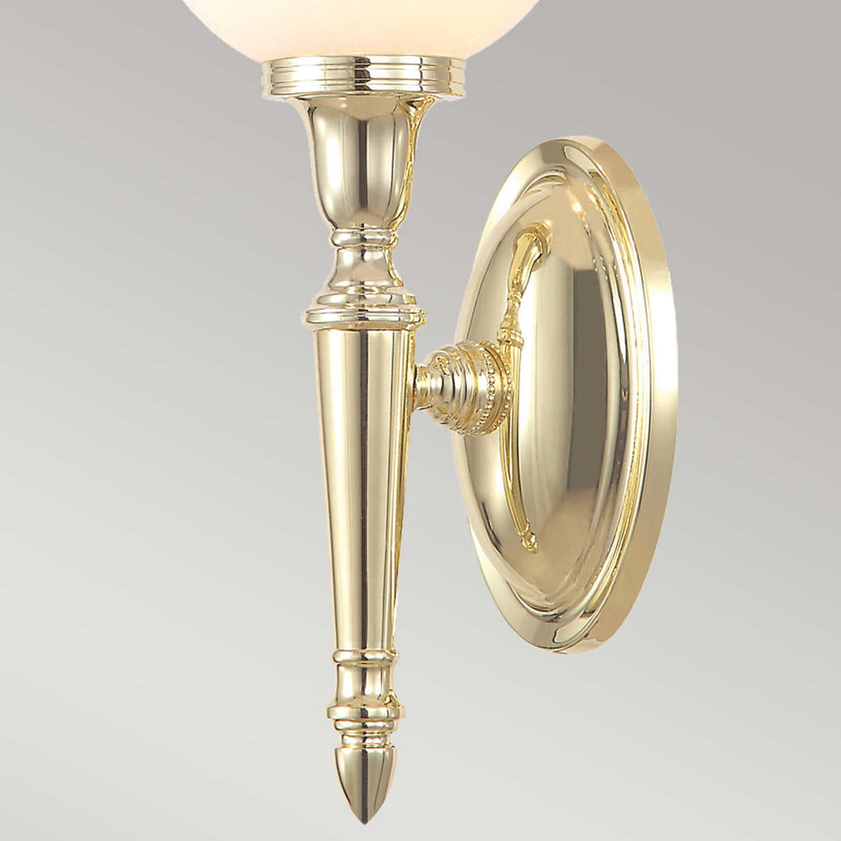 Elstead Dryden Wandleuchte Messing – Wohnambiente