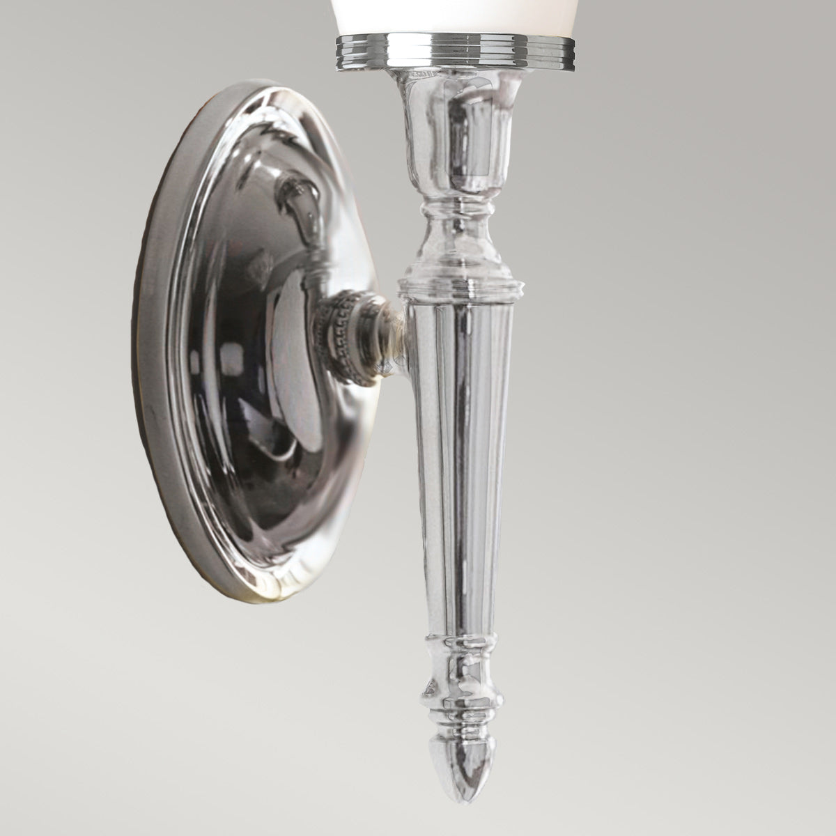 Elstead Dryden Wandleuchte Chrom – Detailansicht