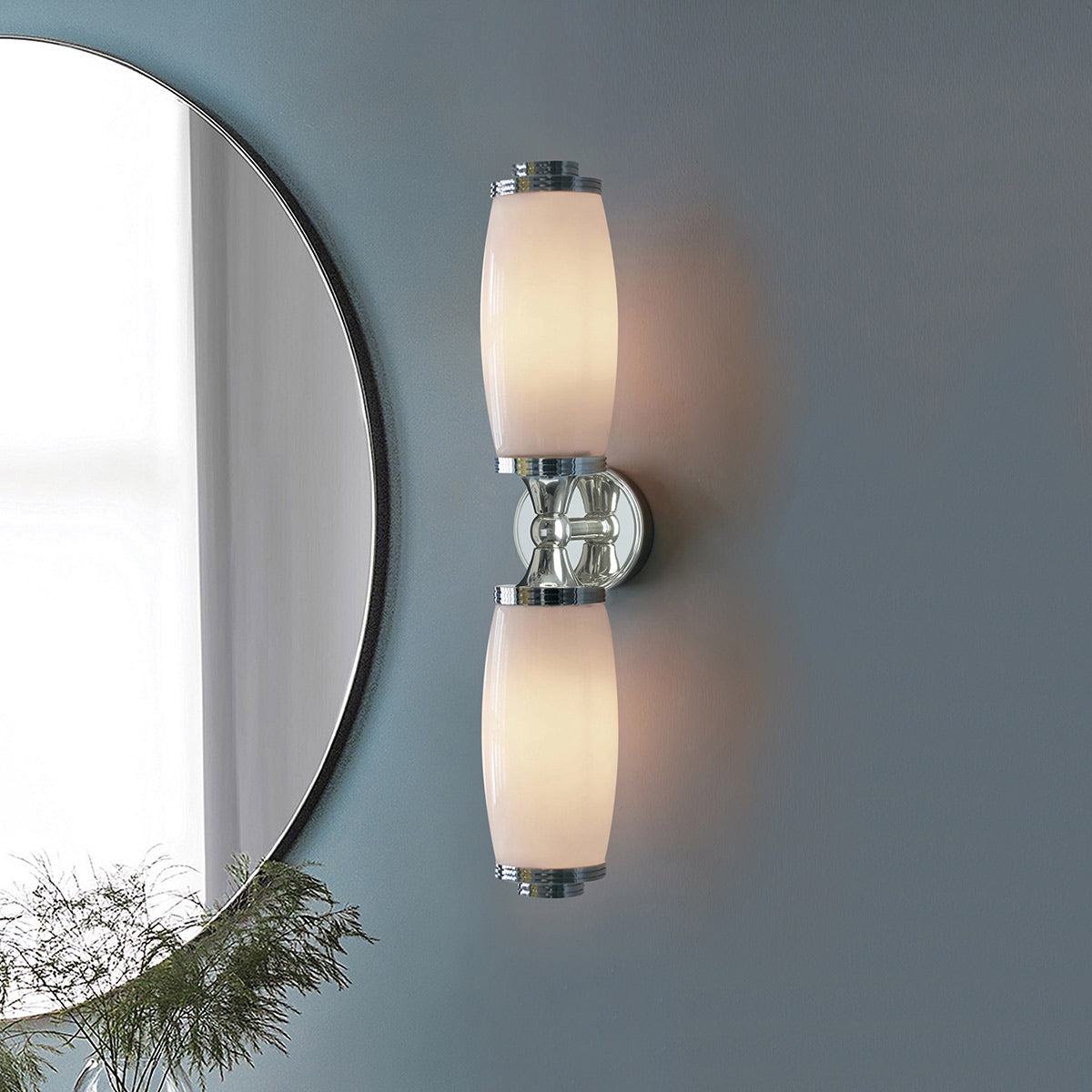 Elstead Eliot Wandleuchte Chrom – Detailansicht 2