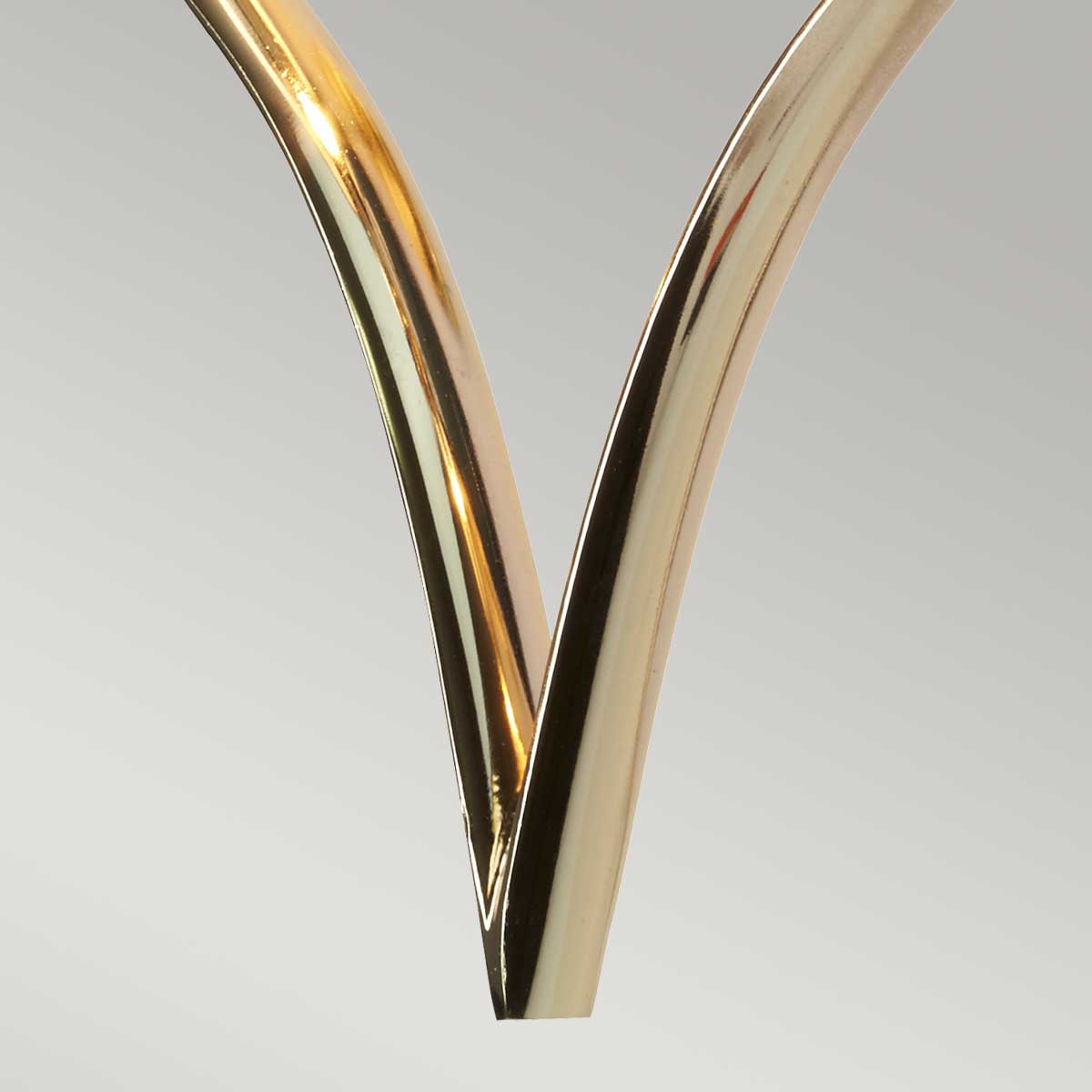 Elstead Falmouth Wandleuchte Gold, Weiß – Detailansicht