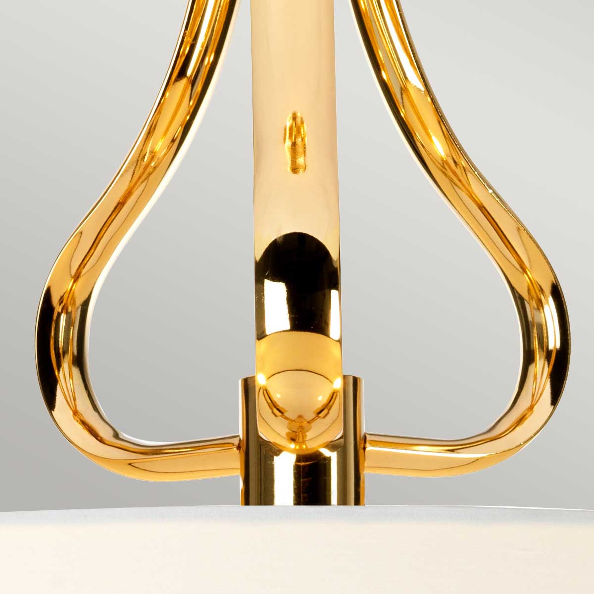 Elstead Falmouth Deckenleuchte Gold, Weiß – Detailansicht