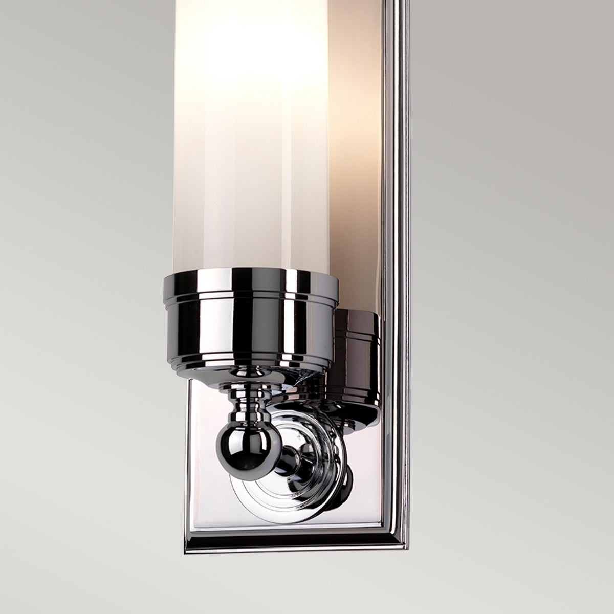 Elstead Worcester Wandleuchte Chrom – Detailansicht