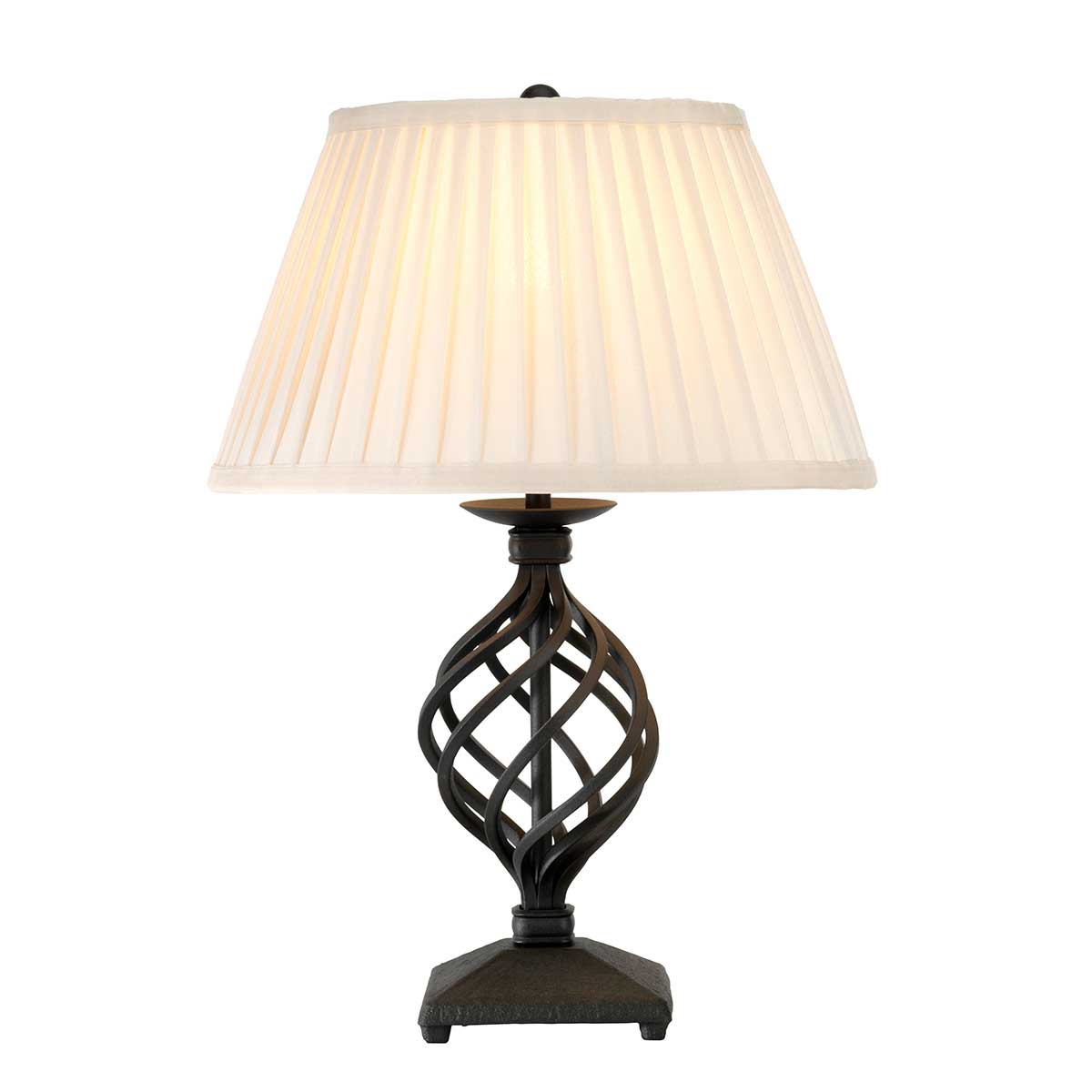 Elstead Belfry Tischlampe Schwarz