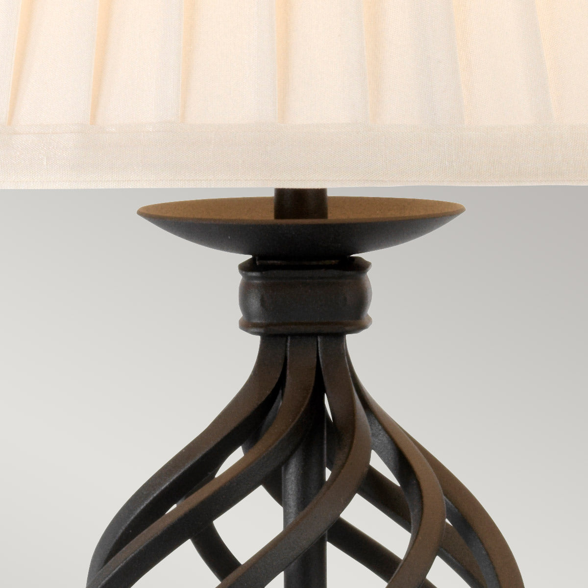 Elstead Belfry Tischlampe Schwarz – Wohnambiente
