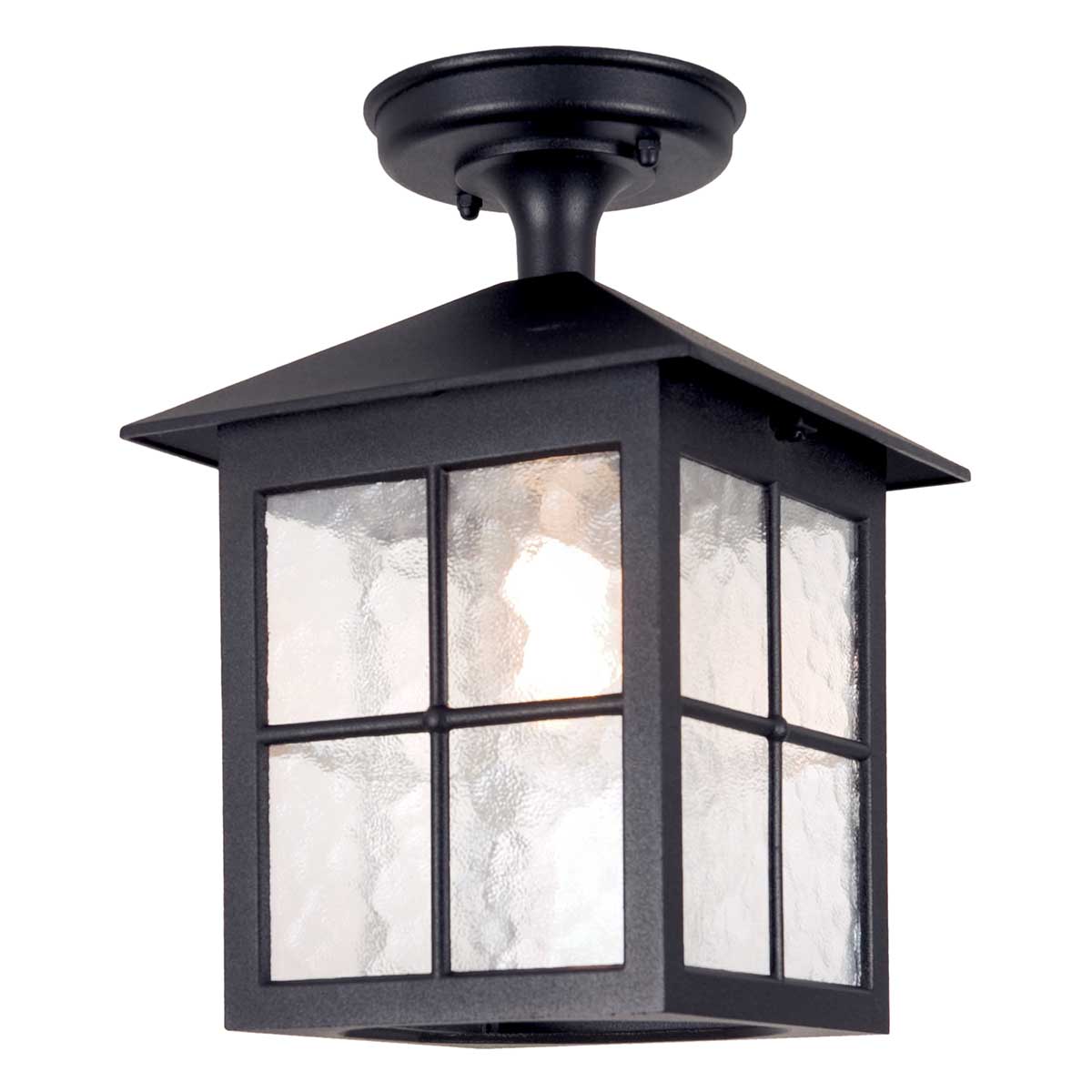 Elstead Winchester Deckenleuchte Schwarz