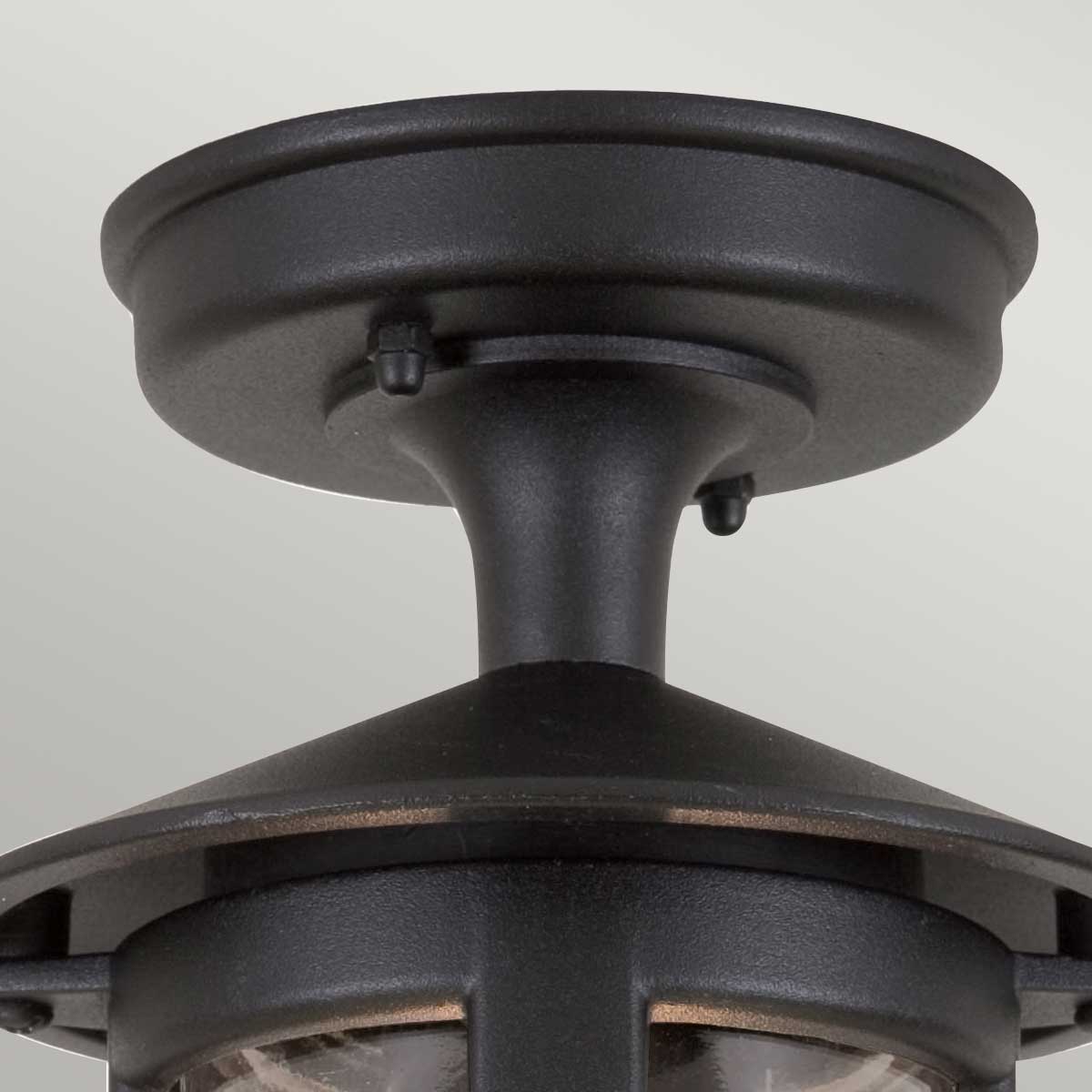 Elstead Hereford Deckenleuchte Schwarz – Wohnambiente