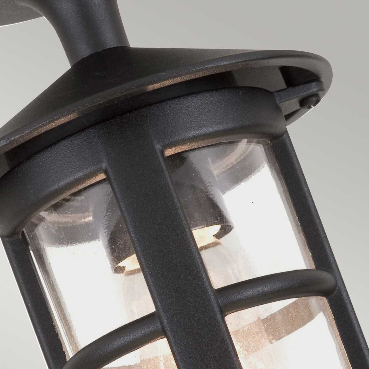 Elstead Hereford Deckenleuchte Schwarz – Detailansicht
