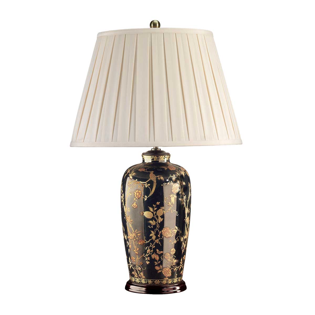Elstead Black Tischlampe Schwarz, Gold