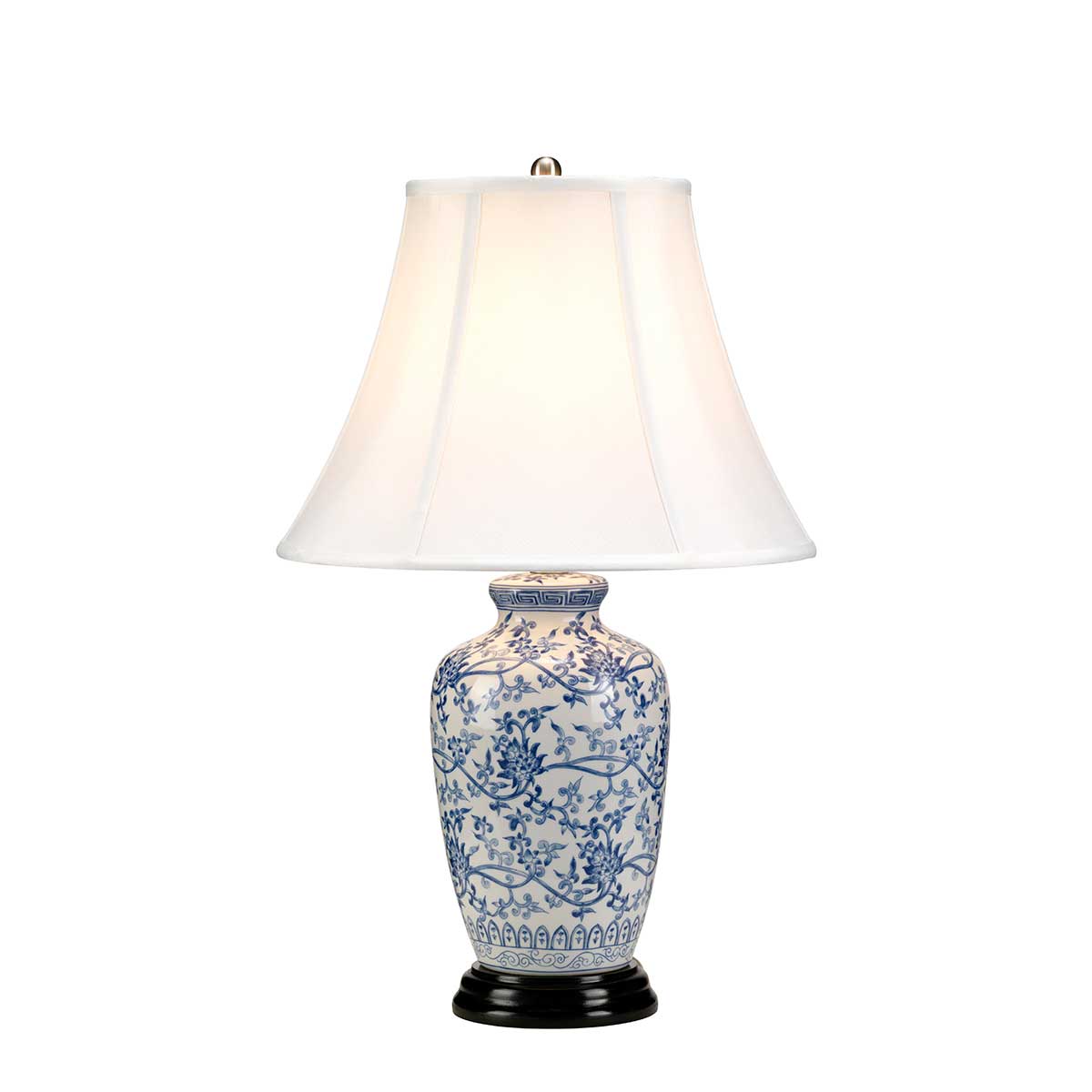 Elstead Blue Tischlampe Blau, Weiß