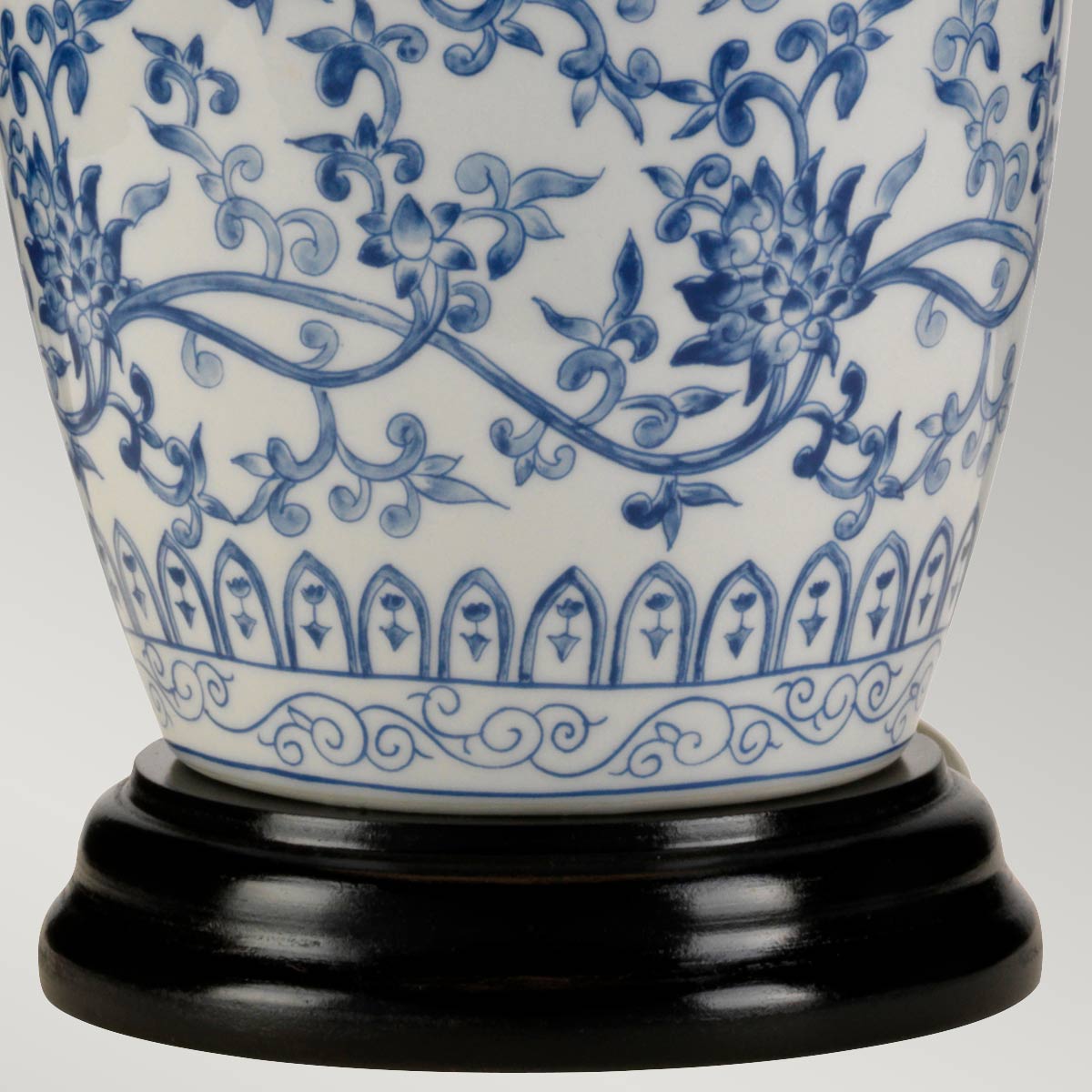 Elstead Blue Tischlampe Blau, Weiß – Detailansicht 3