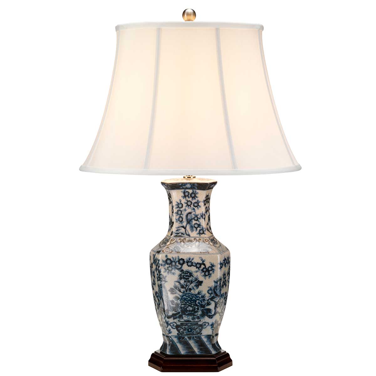 Elstead Blue Tischlampe Blau, Weiß