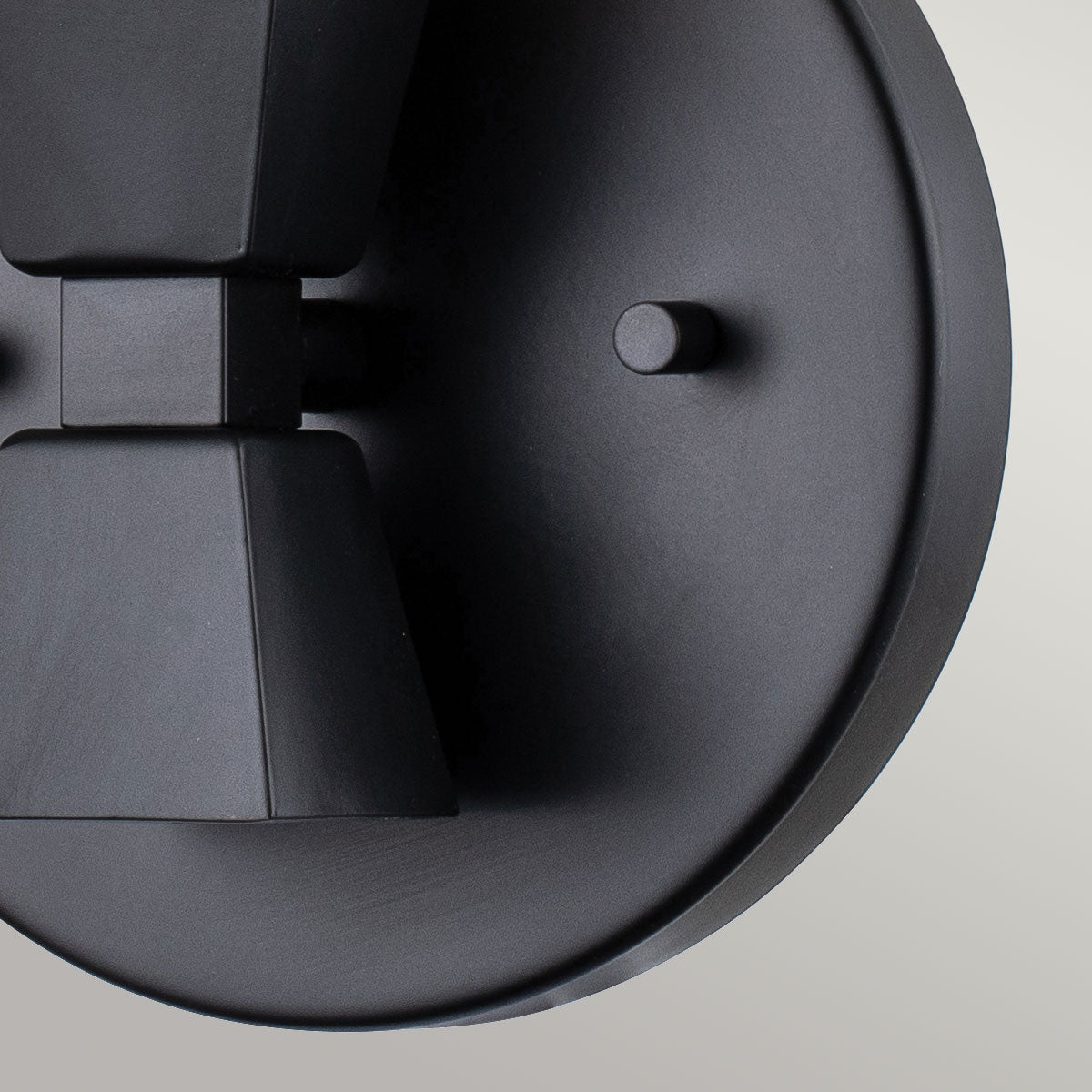Elstead Bowtie Wandleuchte Schwarz – Detailansicht