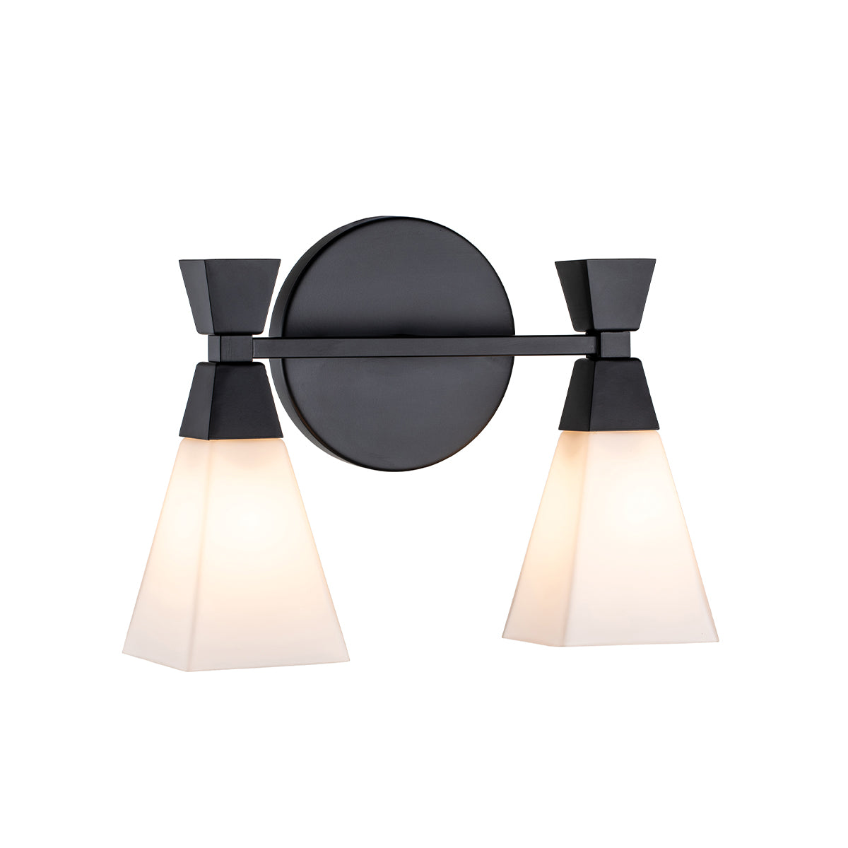 Elstead Bowtie Wandleuchte Schwarz