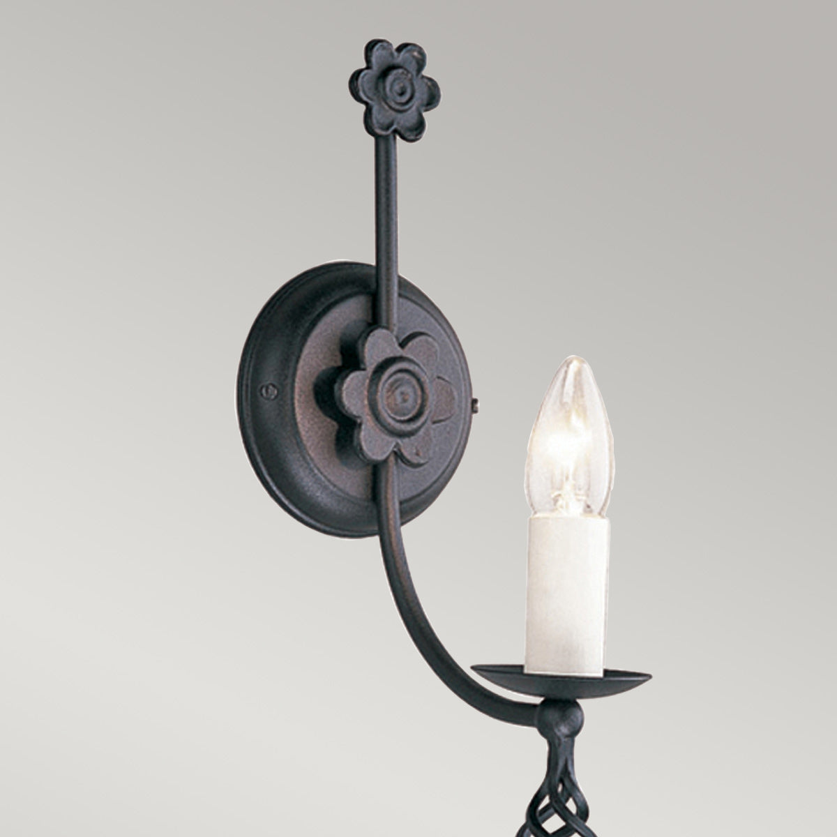 Elstead Belfry Wandleuchte Schwarz – Wohnambiente
