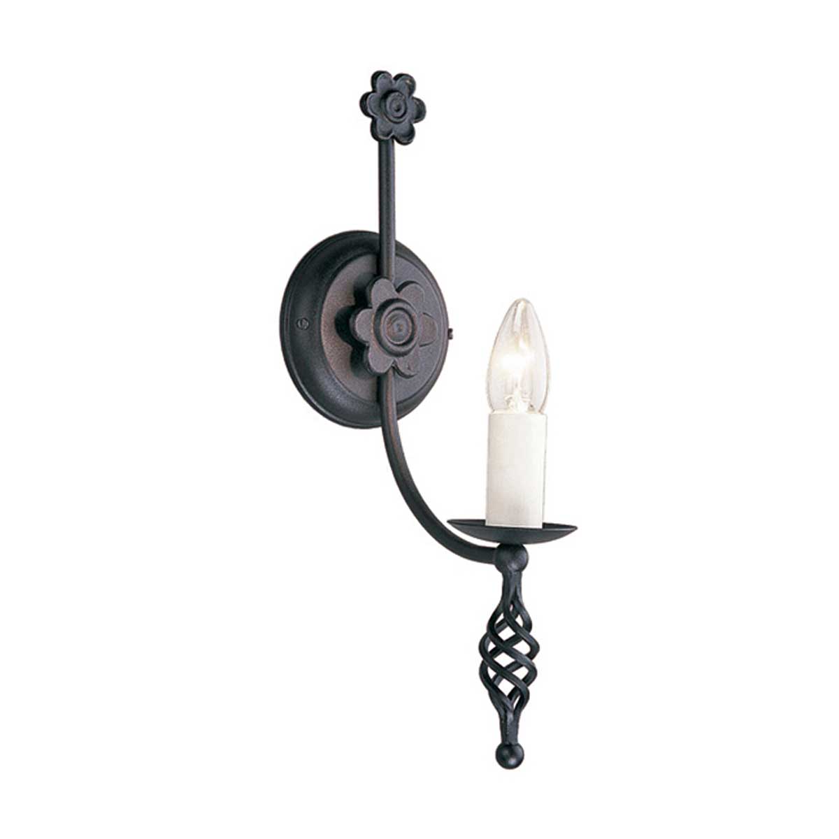 Elstead Belfry Wandleuchte Schwarz