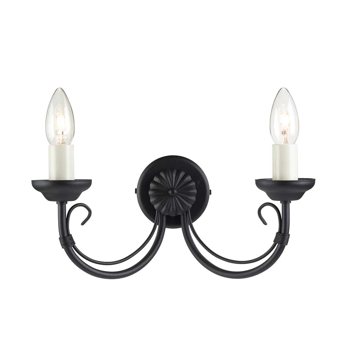 Elstead Chartwell Wandleuchte Schwarz