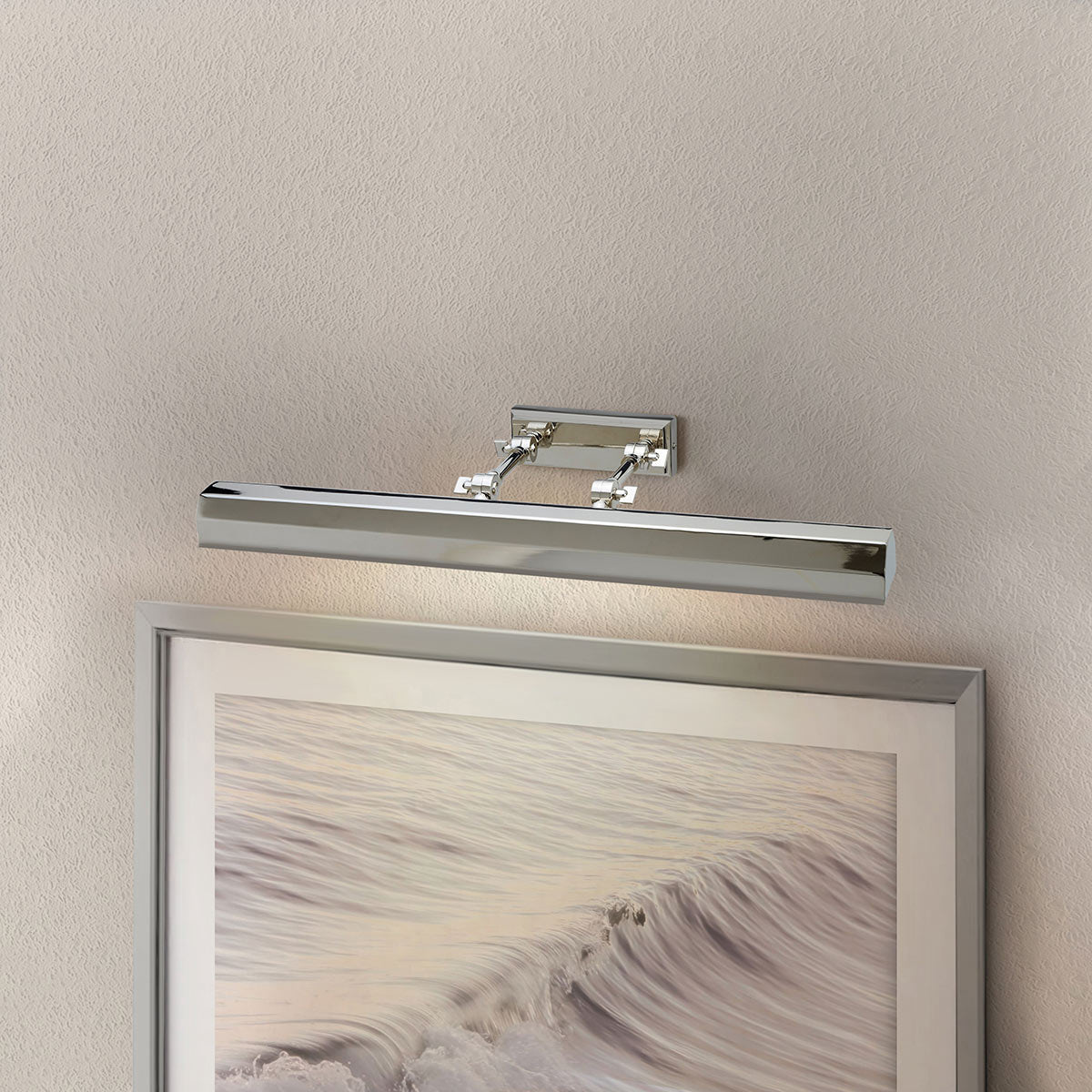 Elstead Chawton Wandleuchte Nickel – Detailansicht 3