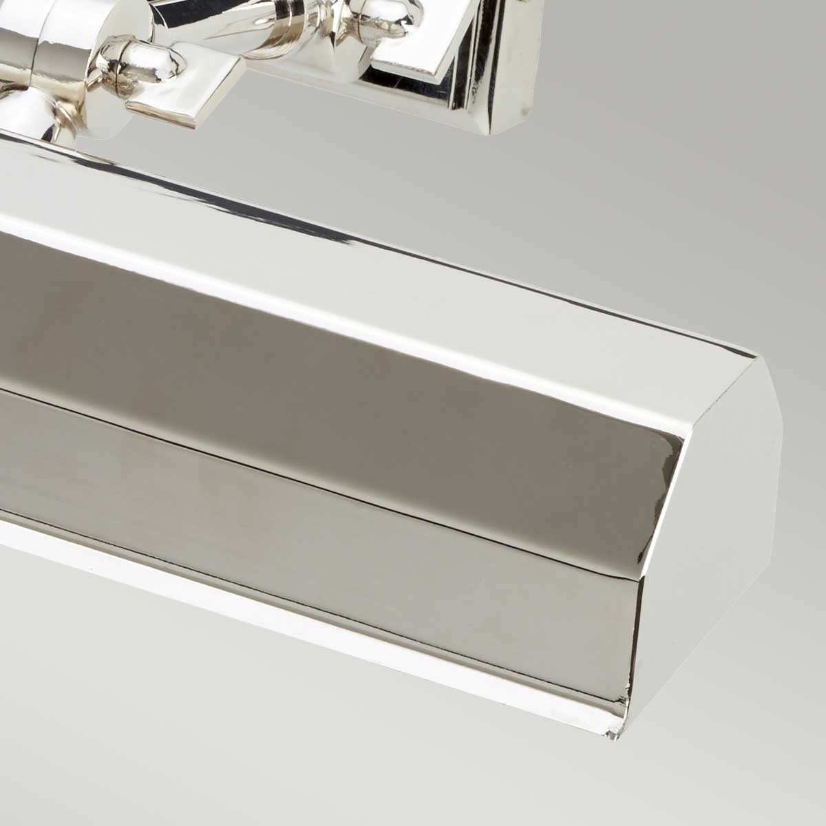 Elstead Chawton Wandleuchte Nickel – Detailansicht
