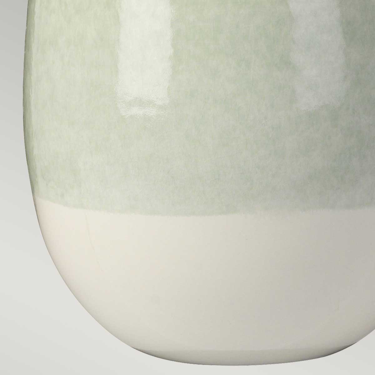 Elstead Chelsfield Tischlampe Grün, Weiß – Detailansicht 2