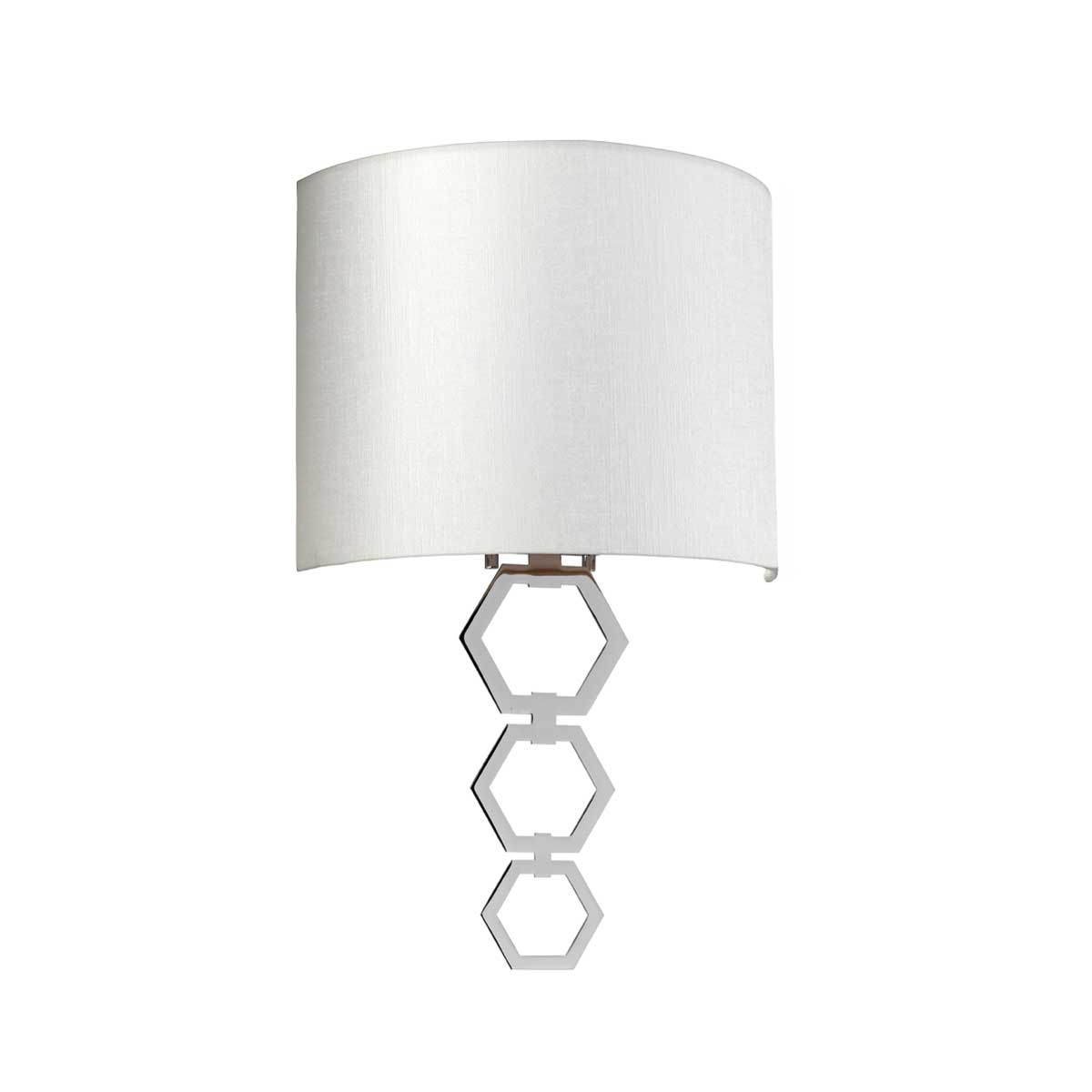 Elstead Clark Wandleuchte Chrom – Wohnambiente