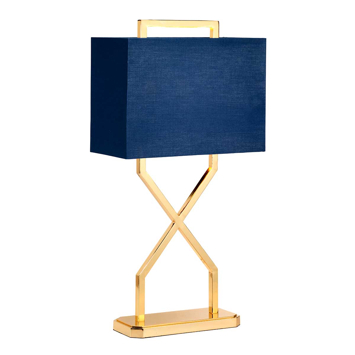 Elstead Cross Tischlampe Gold