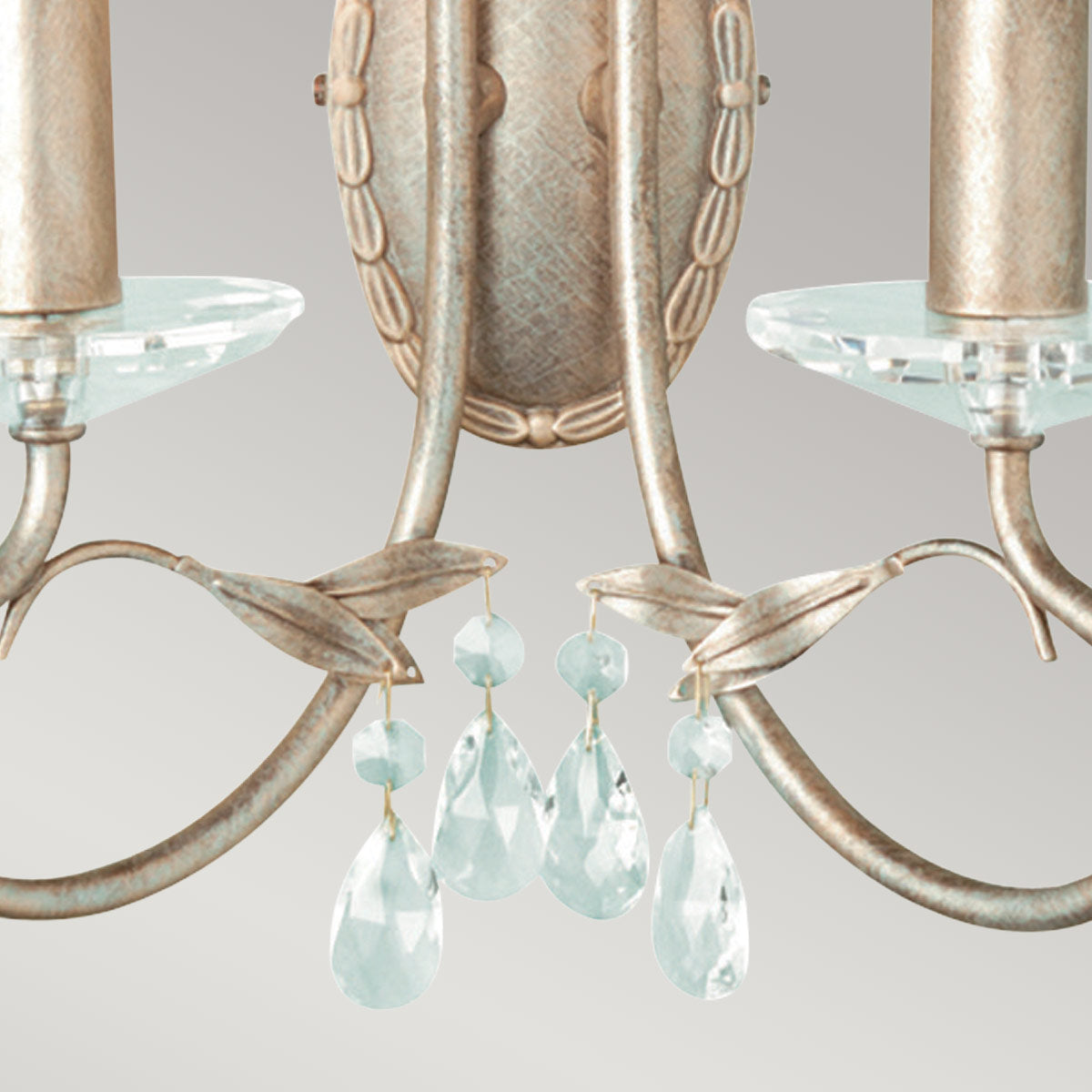 Elstead Christina Wandleuchte Silber, Gold – Wohnambiente