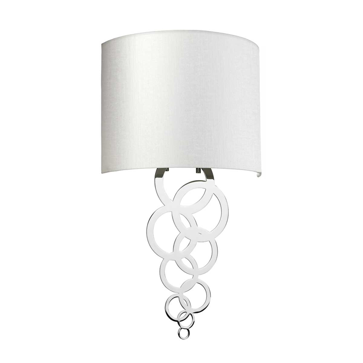 Elstead Curtis Wandleuchte Chrom – Wohnambiente