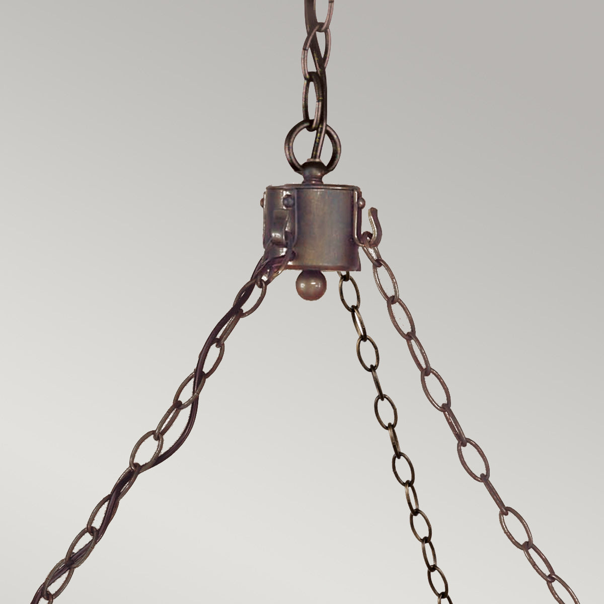 Elstead Cromwell Kronleuchter Bronze – Detailansicht