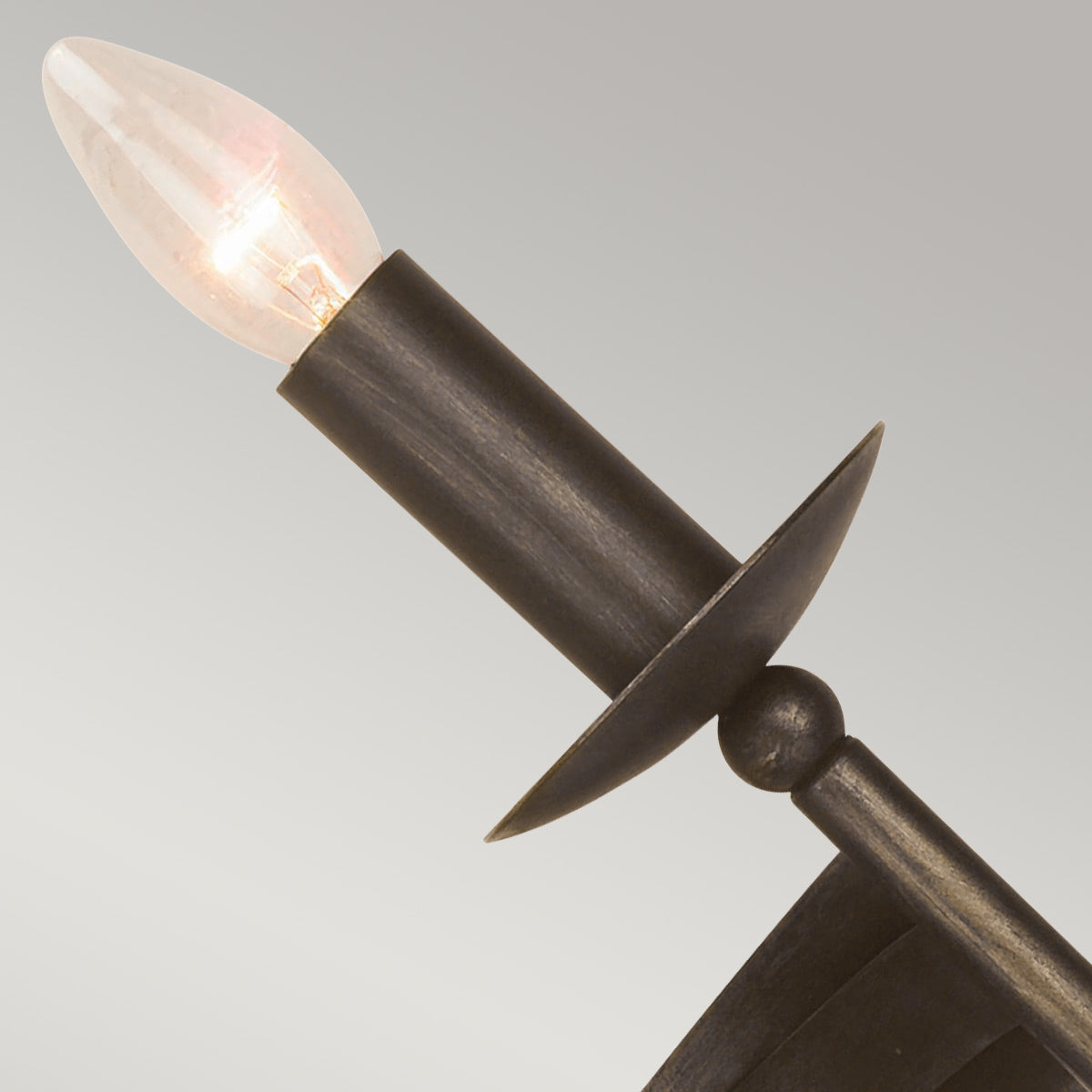 Elstead Cromwell Wandleuchte Bronze – Detailansicht 2