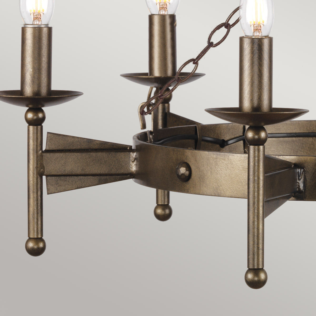Elstead Cromwell Kronleuchter Bronze – Detailansicht 2