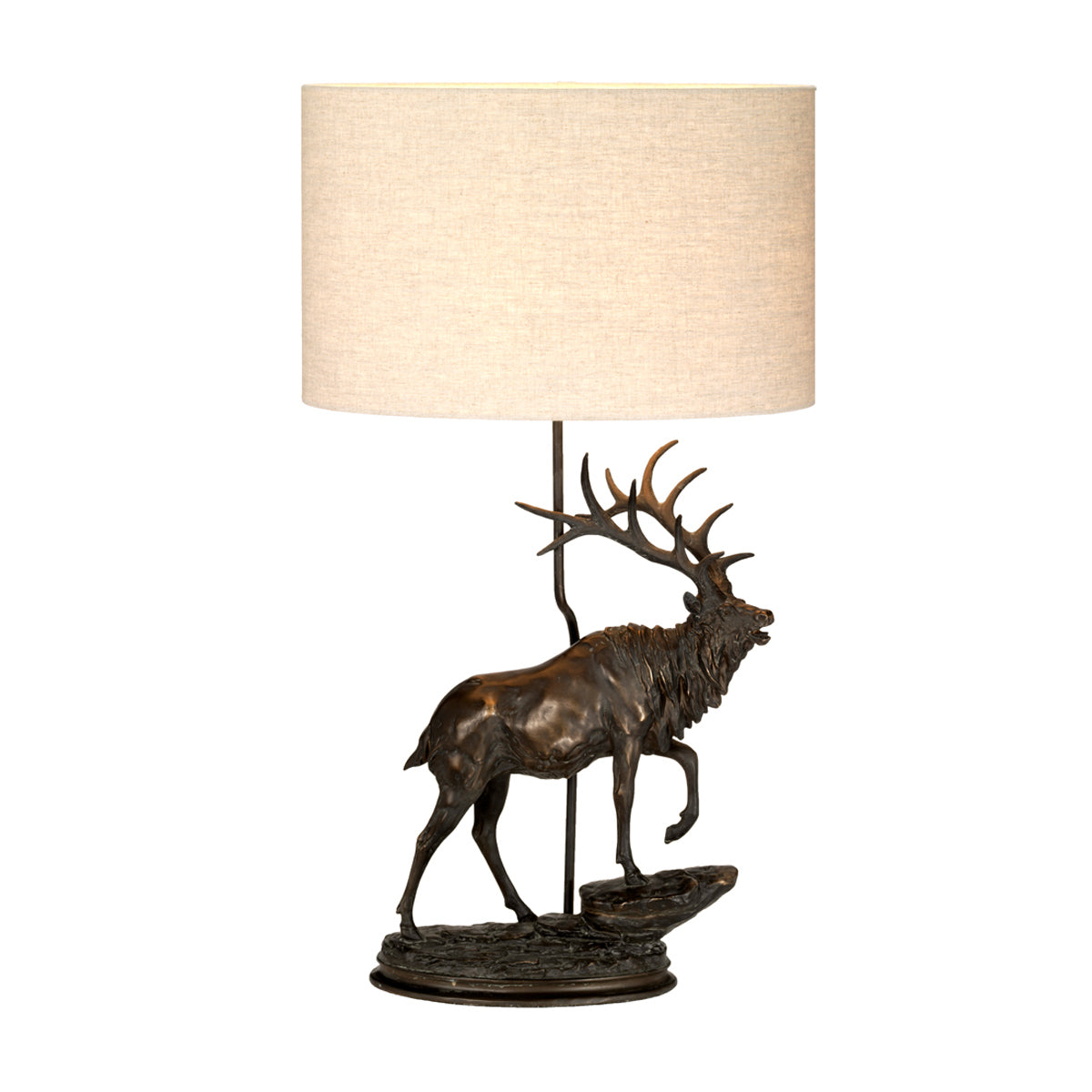 Elstead Angus Tischlampe Bronze