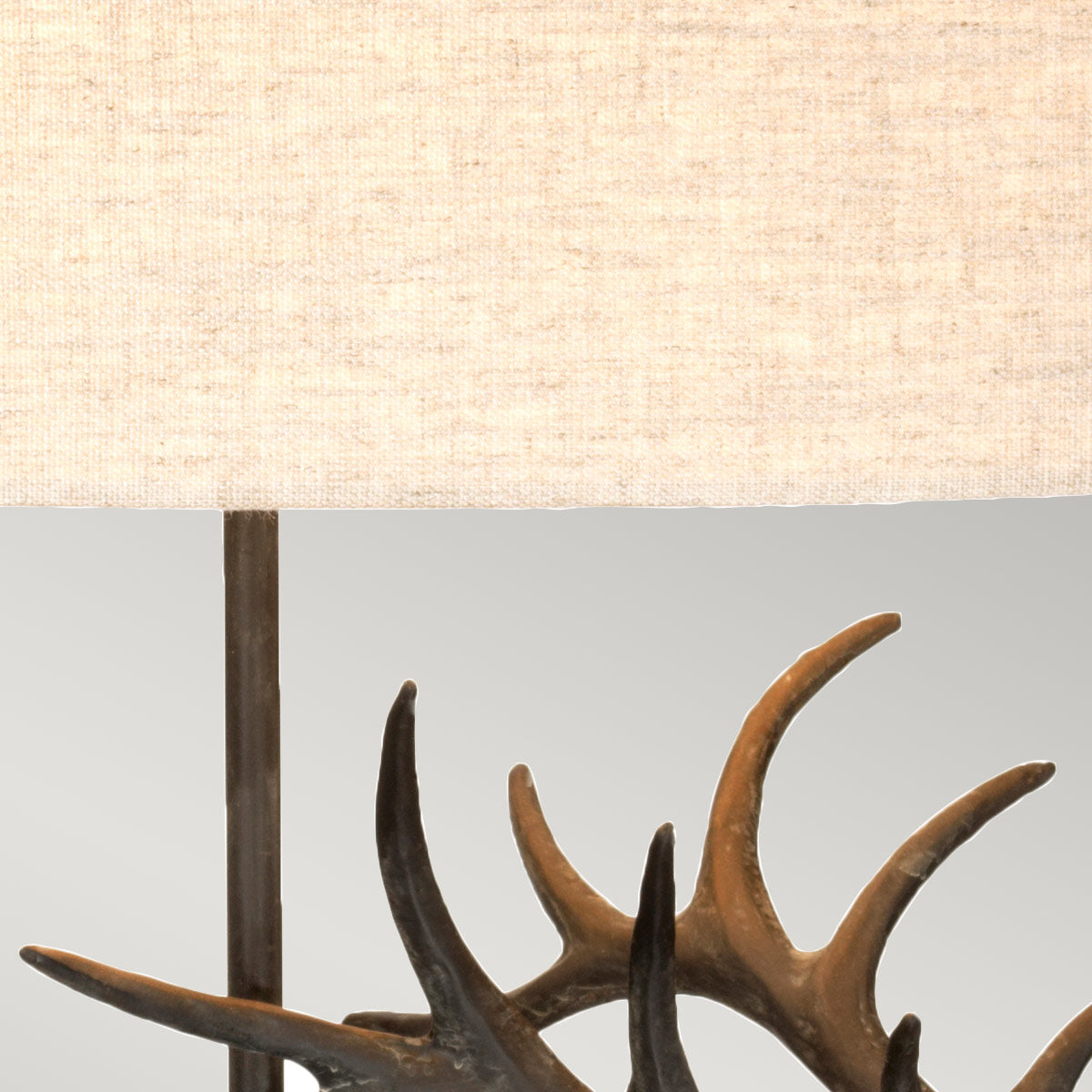 Elstead Angus Tischlampe Bronze – Detailansicht
