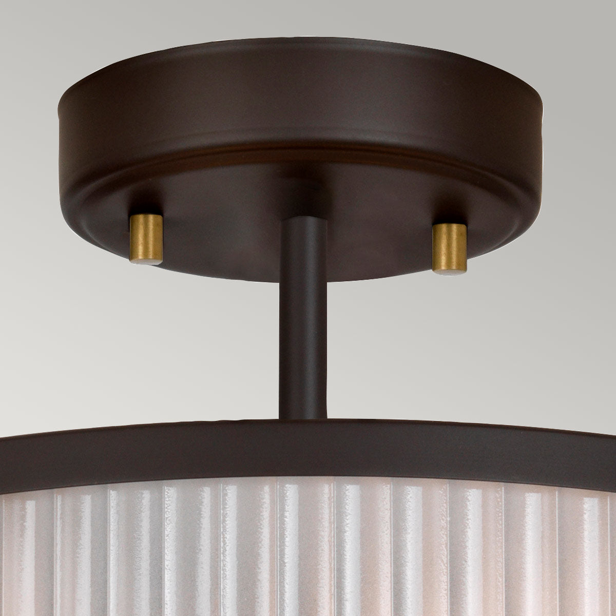 Elstead Corona Pendelleuchte Bronze, Braun, Messing – Detailansicht 3
