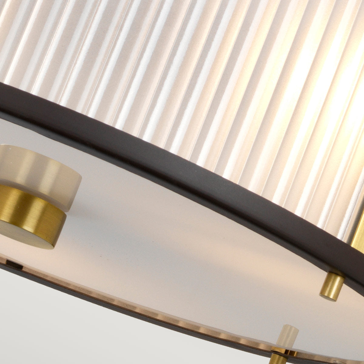 Elstead Corona Pendelleuchte Bronze, Braun, Messing – Detailansicht 2