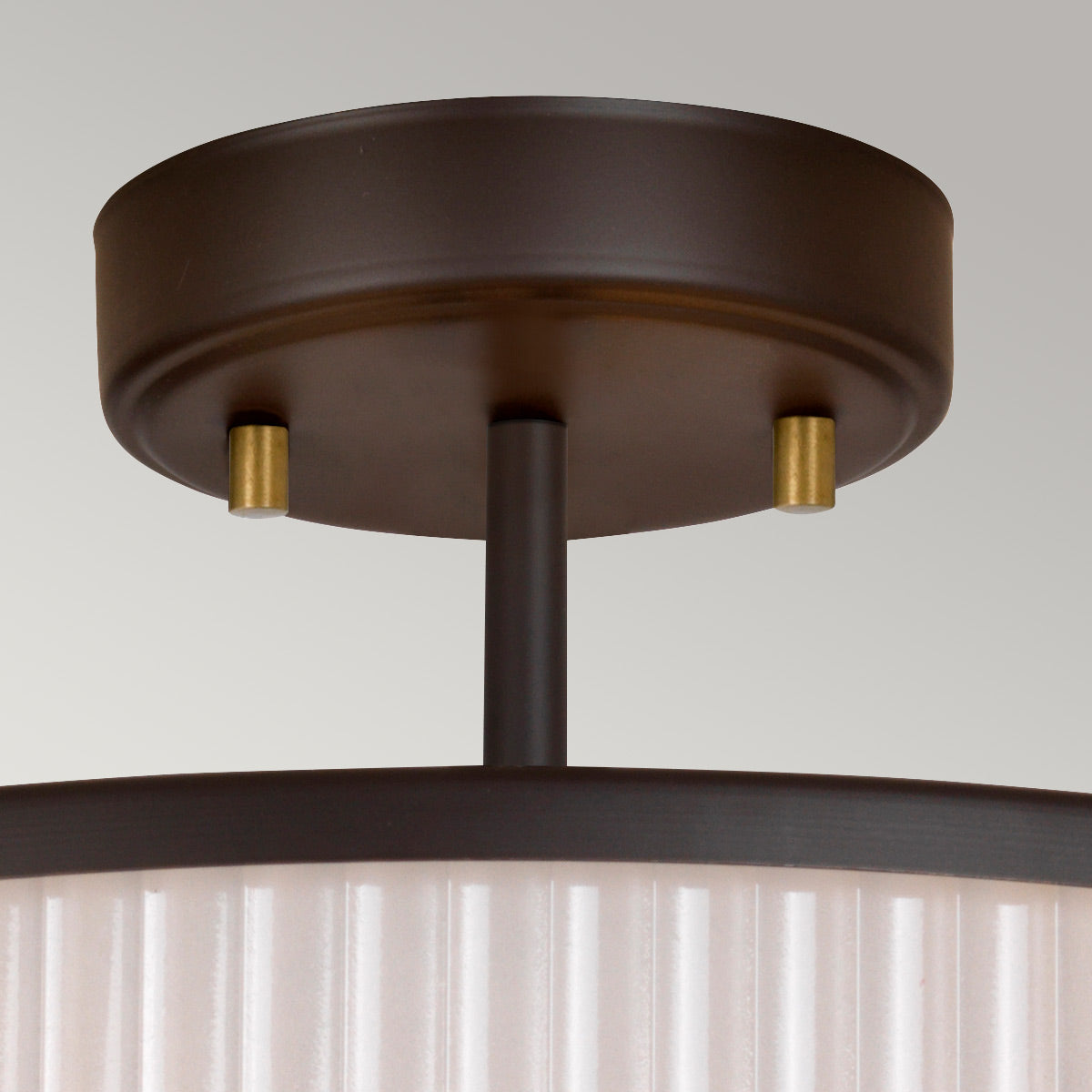 Elstead Corona Pendelleuchte Bronze, Braun, Messing – Detailansicht 5