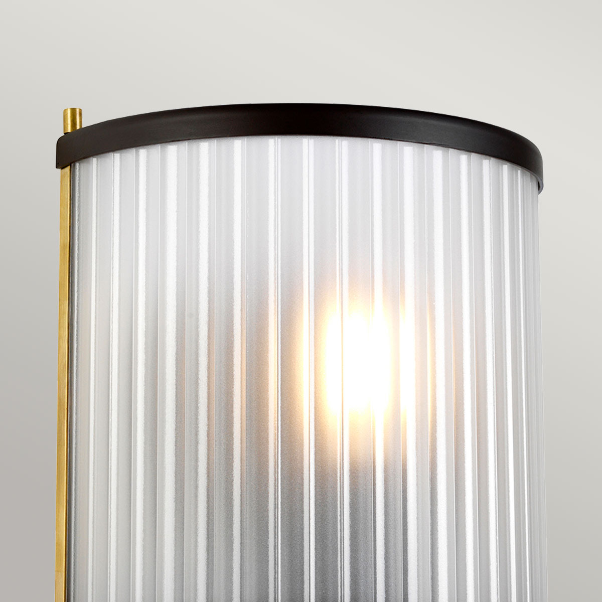 Elstead Corona Wandleuchte Bronze, Braun, Messing – Detailansicht