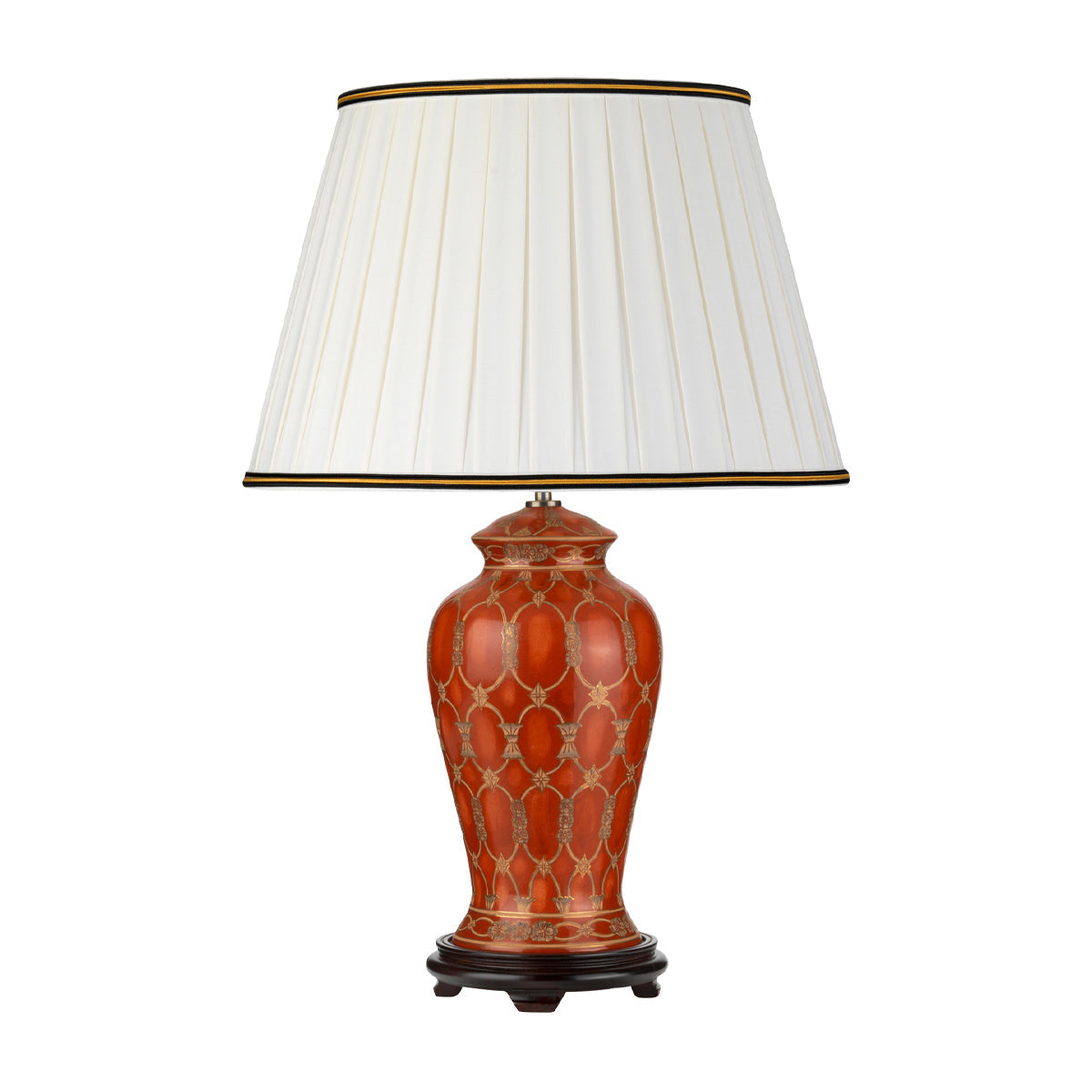 Elstead Datai Tischlampe Gold
