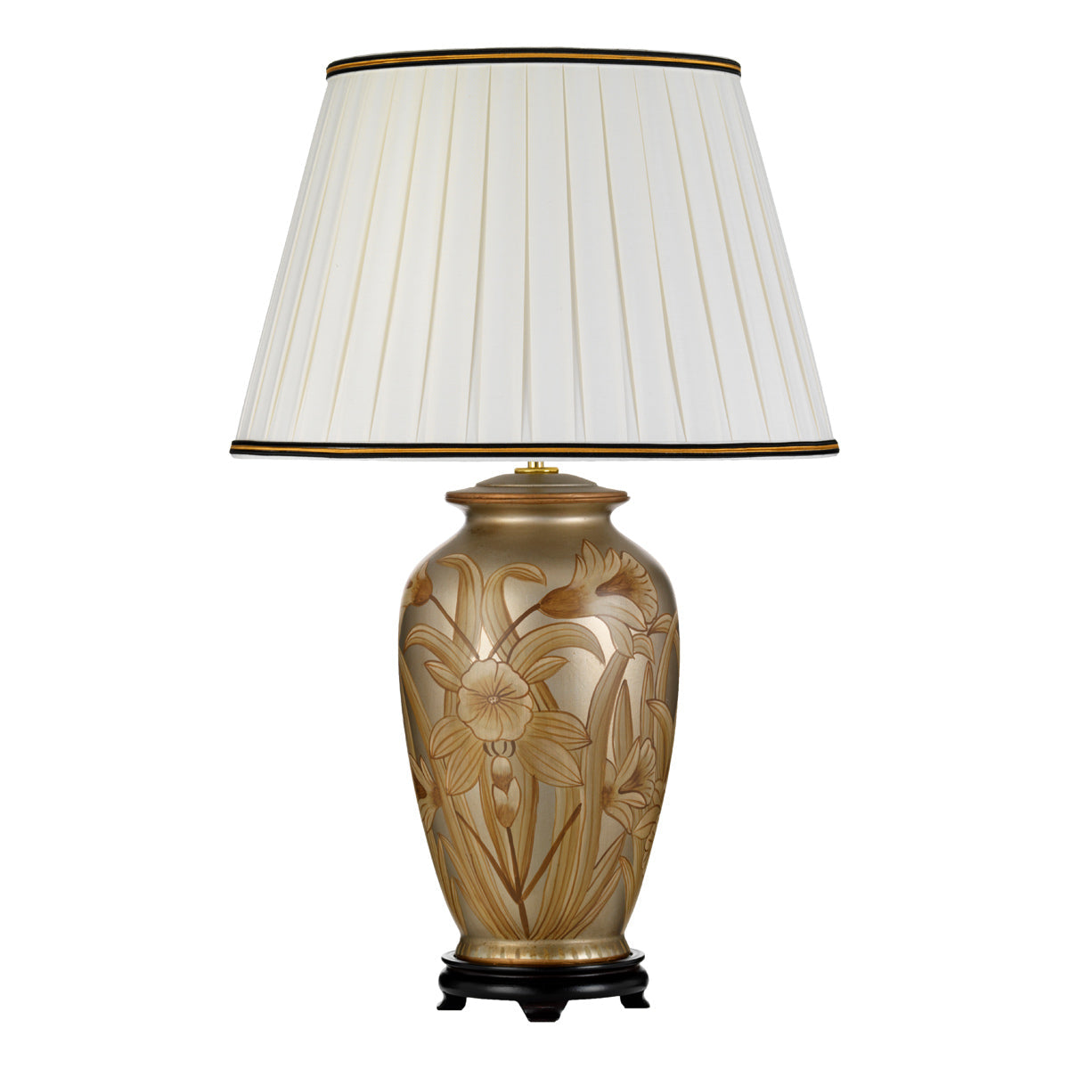 Elstead Dian Tischlampe Silber, Gold