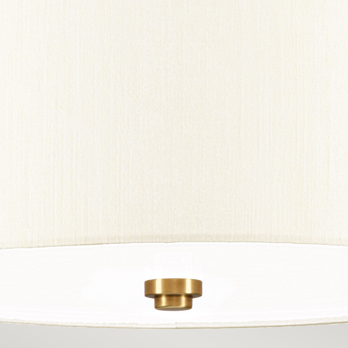 Elstead Fletcher Deckenleuchte Messing, Elfenbein – Detailansicht