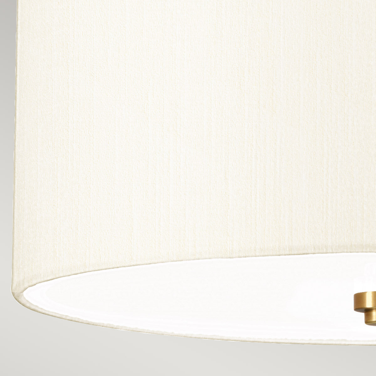 Elstead Fletcher Deckenleuchte Messing, Elfenbein – Detailansicht 2