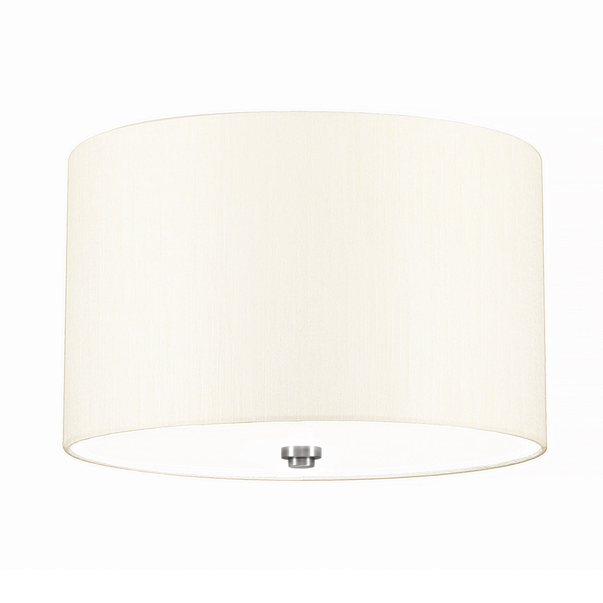 Elstead Fletcher Deckenleuchte Chrom, Elfenbein